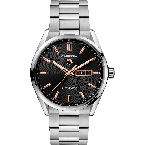TAG Heuer Carrera Day-Date Automatic Stainless Steel Bracelet